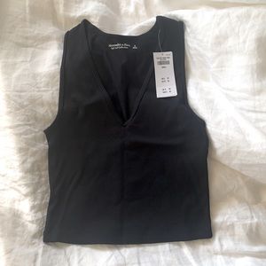 NWT Abercrombie & Fitch Contour V-Neck Tank